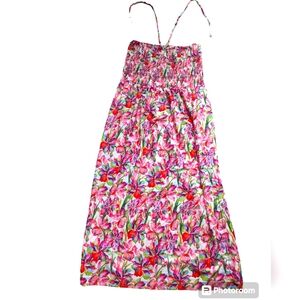 Gypsie Blu Floral Maxi Sundress size XL - lightweight and gorgeous 🌺🌺🌺🌺🌿